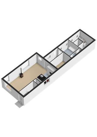 Hoflaan 34, 9861 BS Grootegast - Begane grond - 3D.png