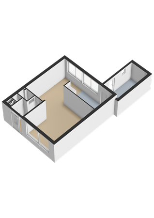 Berkenlaan 2, 9363 CJ Marum - Begane grond - 3D.png