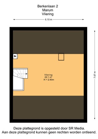 Berkenlaan 2, 9363 CJ Marum - Vliering - 2D.jpg
