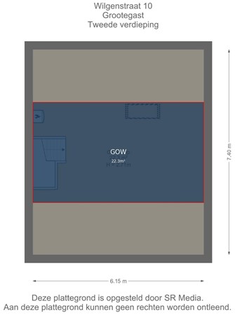 Wilgenstraat 10, 9861 EE Grootegast - Tweede verdieping - markings.jpg