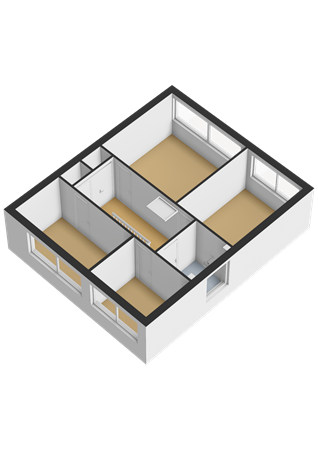 George Wilhelmlaan 24, 9351 GL Leek - Eerste verdieping - 3D.png