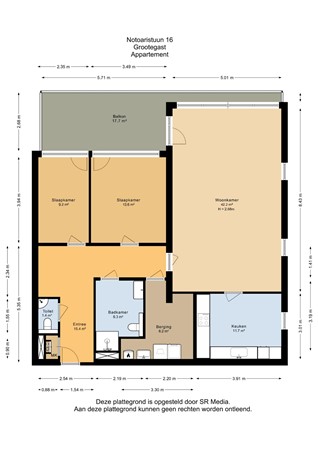 Notoaristuun 16, 9861 HM Grootegast - Appartement - 2D.jpg