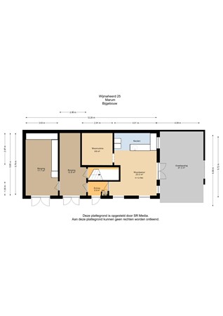 Wijmaheerd 25, 9363 VX Marum - Bijgebouw - 2D.jpg