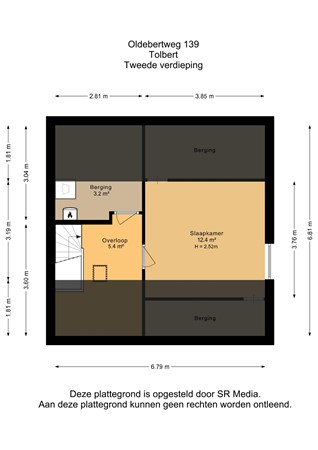 Oldebertweg 139, 9356 AD Tolbert - Tweede verdieping - 2D.jpg
