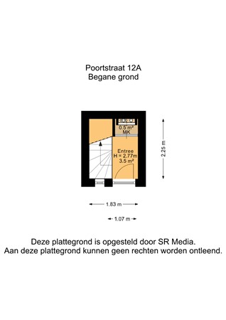 Poortstraat 12A, 9716 JH Groningen - Begane grond - 2D.jpg