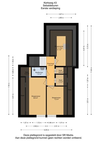 Kerkweg 43, 9862 TH Sebaldeburen - Eerste verdieping - 2D.jpg