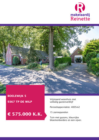 Brochure preview - Boelewijk 5, 9367 TP DE WILP (1)