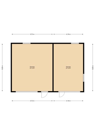 Van Akenwei 25, 9248 SR Siegerswoude - Garage - 2D.jpg