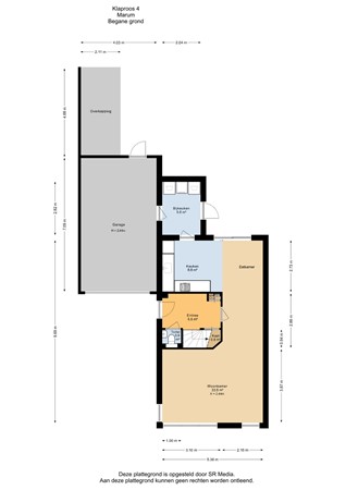 Klaproos 4, 9363 LK Marum - Begane grond - 2D.jpg