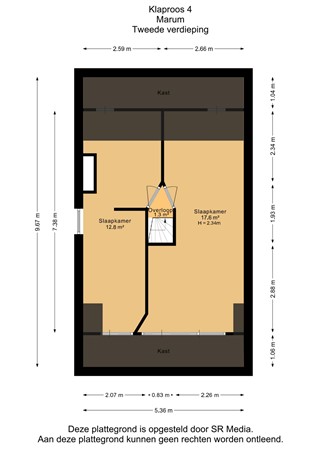 Klaproos 4, 9363 LK Marum - Tweede verdieping - 2D.jpg