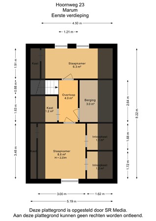 Hoornweg 23, 9363 ED Marum - Eerste verdieping - 2D.jpg
