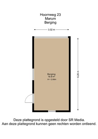 Hoornweg 23, 9363 ED Marum - Berging - 2D.jpg