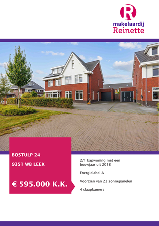 Brochure preview - Bostulp 24, 9351 WB LEEK (1)