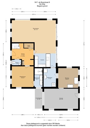 W F de Boerstraat 8, 9367 RT De Wilp - Begane grond - 2D.jpg