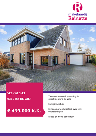 Brochure preview - Veenweg 43, 9367 RA DE WILP (1)