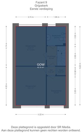 Fazant 9, 9843 GA Grijpskerk - Eerste verdieping - markings.jpg