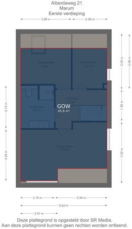 Alberdaweg 21, 9363 JN Marum - Eerste verdieping - markings.jpg