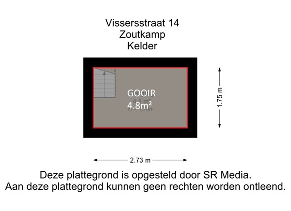 Vissersstraat 14, 9974 PW Zoutkamp - Kelder - markings.jpg