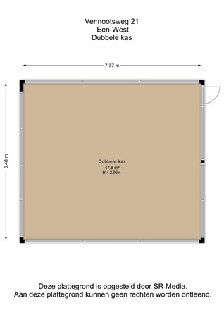 Vennootsweg 21, 9343 TG Een-West - Dubbele kas - 2D.jpg