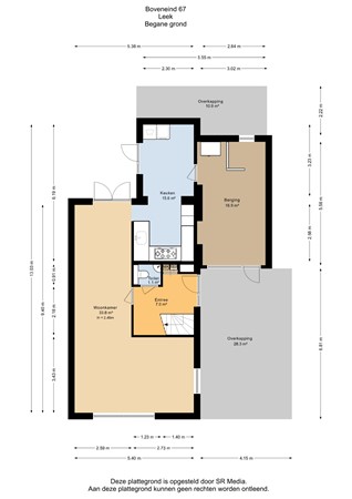 Boveneind 67, 9351 AT Leek - Begane grond - 2D.jpg