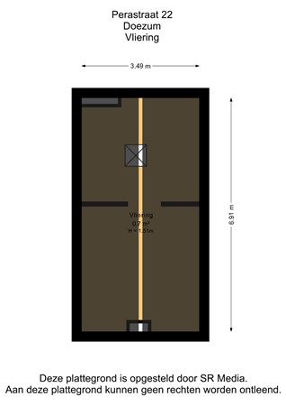 Perastraat 22, 9863 PL Doezum - Vliering - 2D.jpg