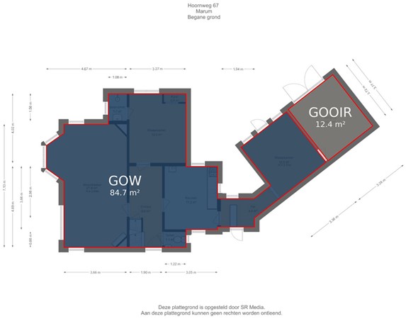 Hoornweg 67, 9363 EE Marum - Begane grond - markings.jpg