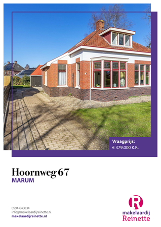 Brochure preview - Hoornweg 67, 9363 EE MARUM (1)