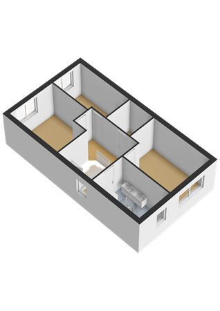 Kleine Hoorn 22, 9363 EW Marum - Eerste verdieping - 3D.png