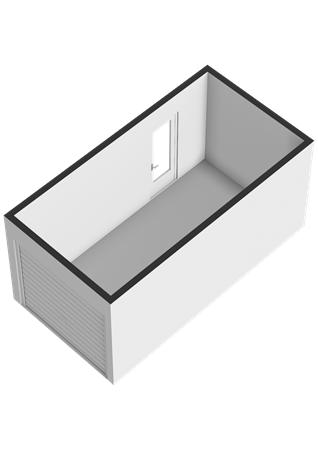 Kleine Hoorn 22, 9363 EW Marum - Garage - 3D.png