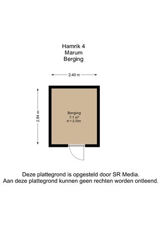 Hamrik 4, 9363 TD Marum - Berging - 2D.jpg