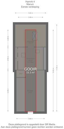 Hamrik 4, 9363 TD Marum - Eerste verdieping - markings.jpg