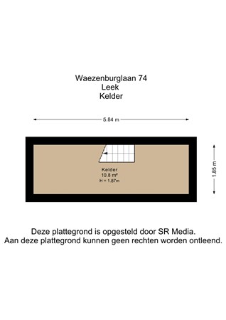 Waezenburglaan 74, 9351 HG Leek - Kelder - 2D.jpg