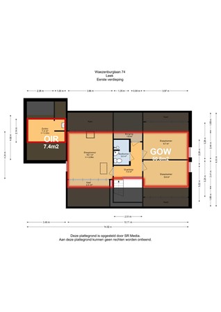 Waezenburglaan 74, 9351 HG Leek - Eerste verdieping - markings.jpg