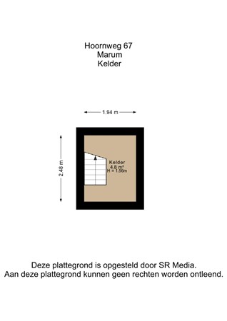Hoornweg 67, 9363 EE Marum - Kelder - 2D.jpg