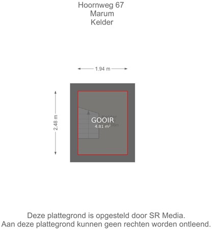 Hoornweg 67, 9363 EE Marum - Kelder - markings.jpg