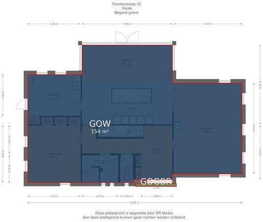 Tonckensweg 12, 8432 PJ Haule - Begane grond - markings.jpg
