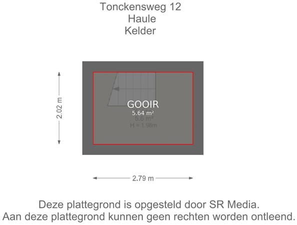 Tonckensweg 12, 8432 PJ Haule - Kelder - markings.jpg