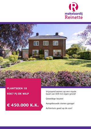 Brochure preview - Plantsoen 18, 9367 PJ DE WILP (1)