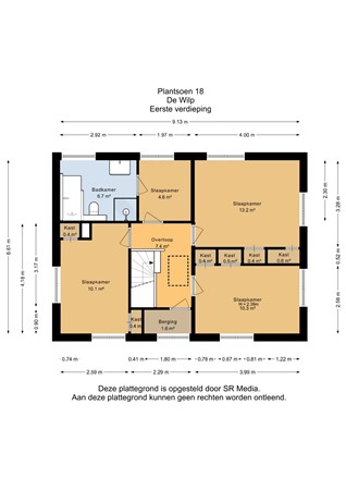 Plantsoen 18, 9367 PJ De Wilp - Eerste verdieping - 2D.jpg
