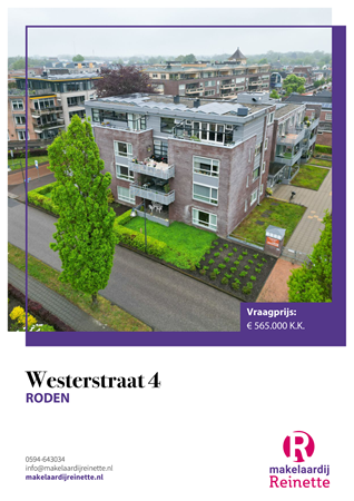 Brochure preview - Westerstraat 4, 9301 BA RODEN (1)