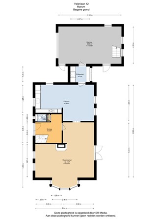 Valeriaan 12, 9363 LL Marum - Begane grond - 2D.jpg