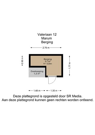 Valeriaan 12, 9363 LL Marum - Berging - 2D.jpg