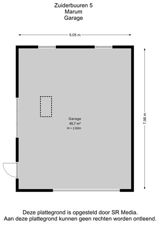 Zuiderbuuren 5, 9363 HK Marum - Garage - 2D.jpg
