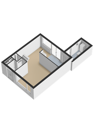 Beukenlaan 29, 9363 CE Marum - Begane grond - 3D.png
