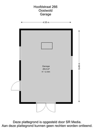 Hoofdstraat 266, 9828 PE Oostwold - Garage - 2D.jpg