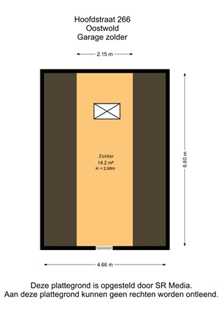 Hoofdstraat 266, 9828 PE Oostwold - Garage zolder - 2D.jpg