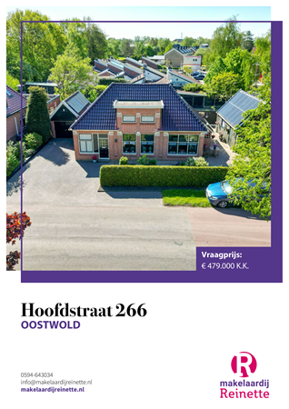 Brochure preview - Hoofdstraat 266, 9828 PE OOSTWOLD (2)