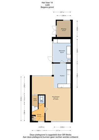 't Veer 14, 9351 DH Leek - Begane grond - 2D.jpg
