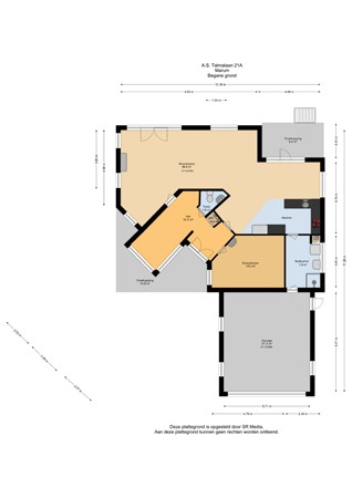 A.S. Talmalaan 21A, 9363 EP Marum - Begane grond - 2D.jpg