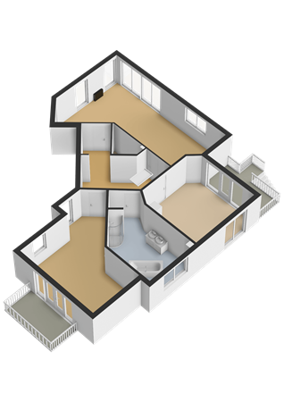 A.S. Talmalaan 21A, 9363 EP Marum - Eerste verdieping - 3D.png